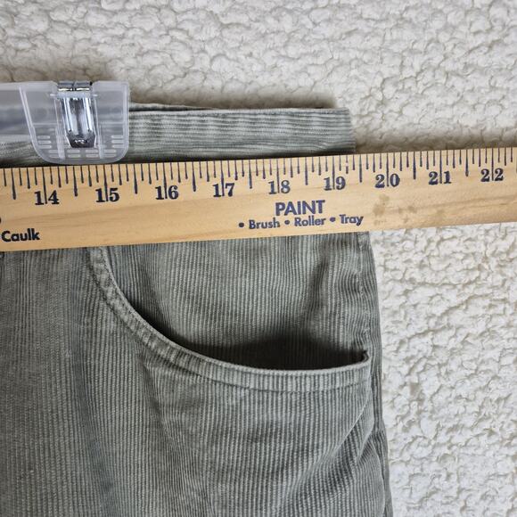 VINEYARD VINES Corduroy Pants Men's Size 38 x 32 Gray Khaki 5-Pocket Cotton - Picture 4 of 8